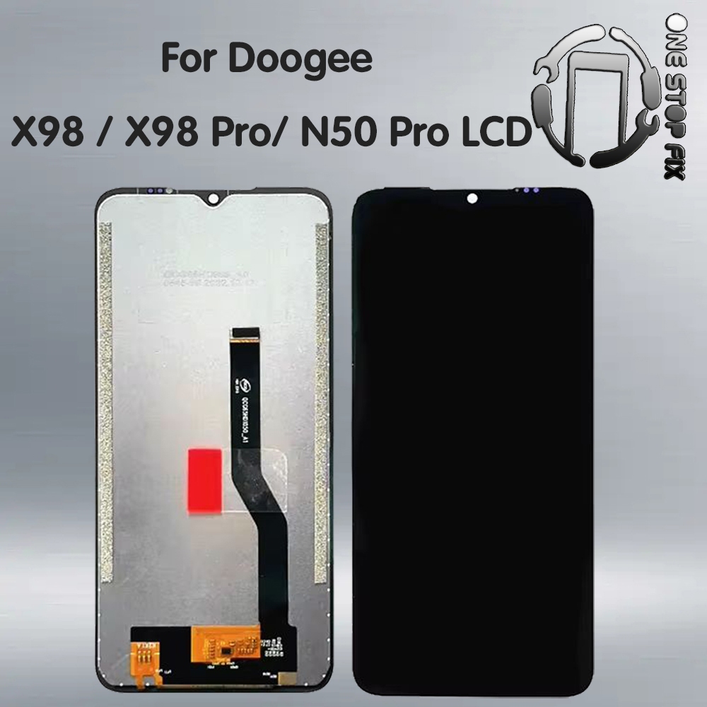 สําหรับ Doogee X98/X98 Pro/N50 Pro จอแสดงผล LCD หน้าจอสัมผัสแผง digitizer