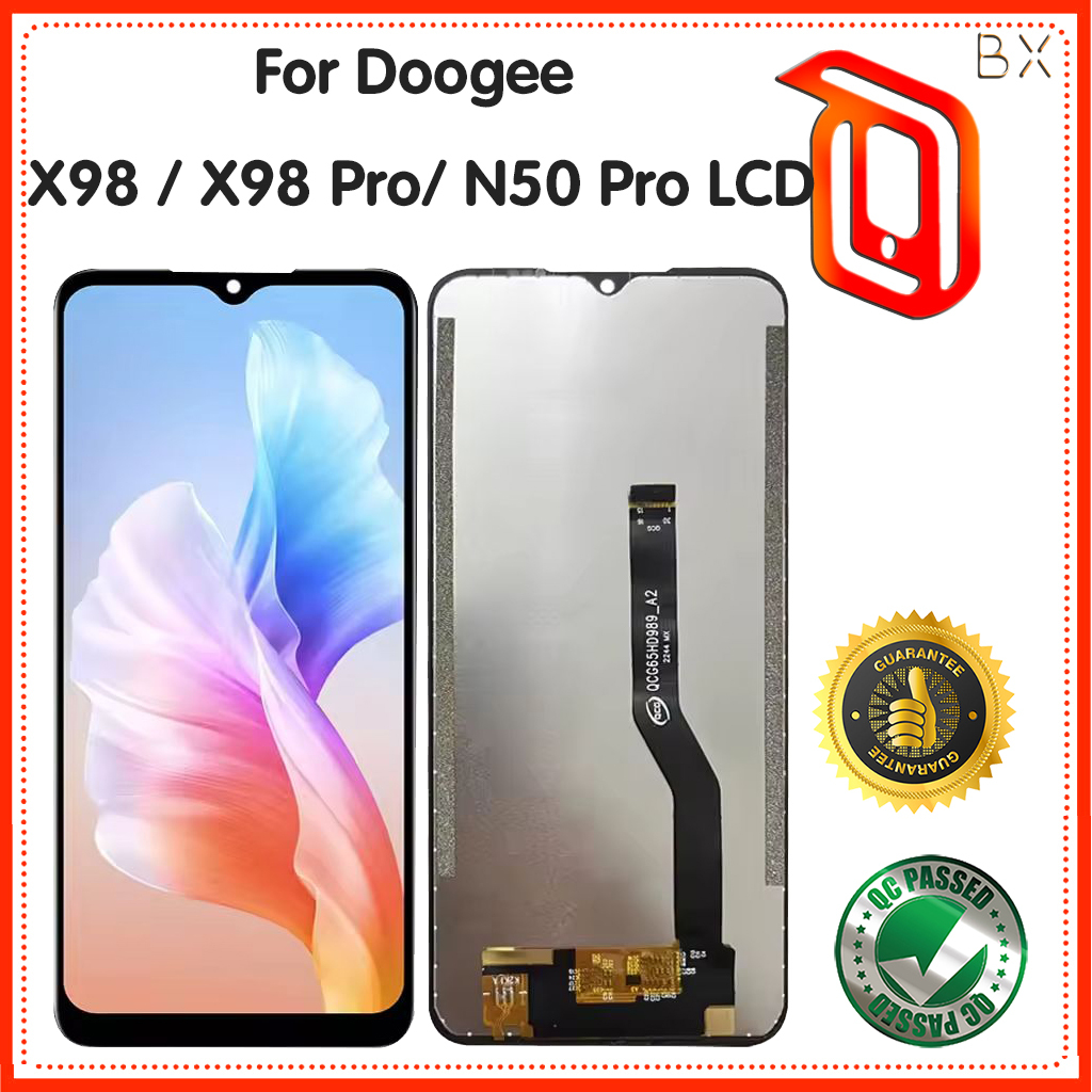 สําหรับ Doogee X98/X98 Pro/N50 Pro จอแสดงผล LCD + Touch Glass Digitizer