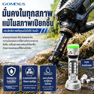 Gomexus เสากันล้ม Reel Stand โลหะผสมอลูมิเนียม Shimano เสากันล้มรอก ขาตั้งรอกตกปลากลางคืน ขาตั้ง กันล้ม สำหรับรอกตกปลา ตกปลา shimano daiwa R4