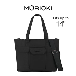 MURIOKI-Island Tote Bag ใส่ Notebook กระเป๋าโท้ทความจุขนาดใหญ่สําหรับผู้หญิงพร้ G1020 (34*13*28CM)