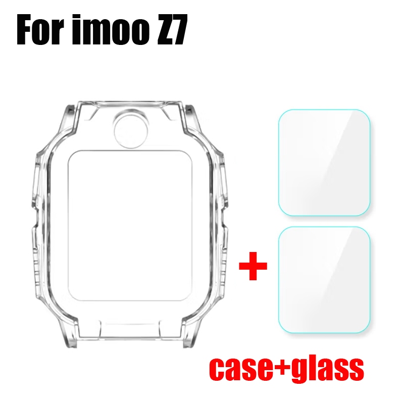 สําหรับ imoo Watch Z7 เคส + ฟิล์มกระจกกันรอยหน้าจอ ฟิล์มกันชน