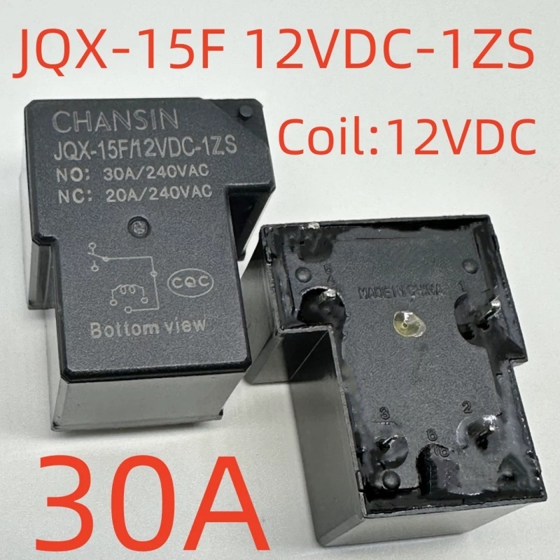 รีเลย์ JQX-15F 12VDC-1ZS 5 Pins