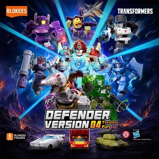 BLOKEES Transformers DV01 Mini Figures Defender Version ทั้งกล่องชุด