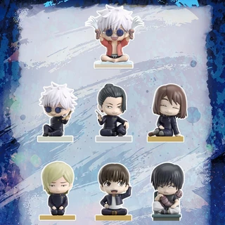 EAKI Jujutsu Kaisen กล่องสุ่มนั่งน่ารัก (ฟิกเกอร์) Jujutsu Kaisen Sitting Blind Box Figurine