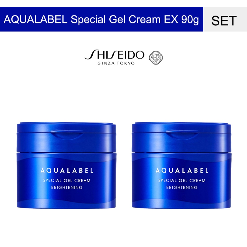 [เซตสุดคุ้ม]【1แถม1】AQUALABEL Special Gel Cream EX - อะควาเลเบิล สเปเชียล เจลครีม อีเอ็กซ์ไบรท์เทนนิ่ง (90g)