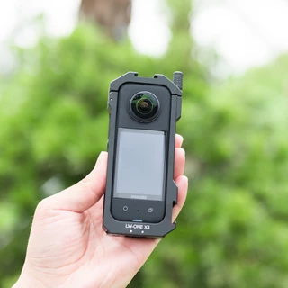 โลหะสําหรับ Insta360 X3 อลูมิเนียมทนทานกรอบกรง Insta360 X3 อุปกรณ์เสริม