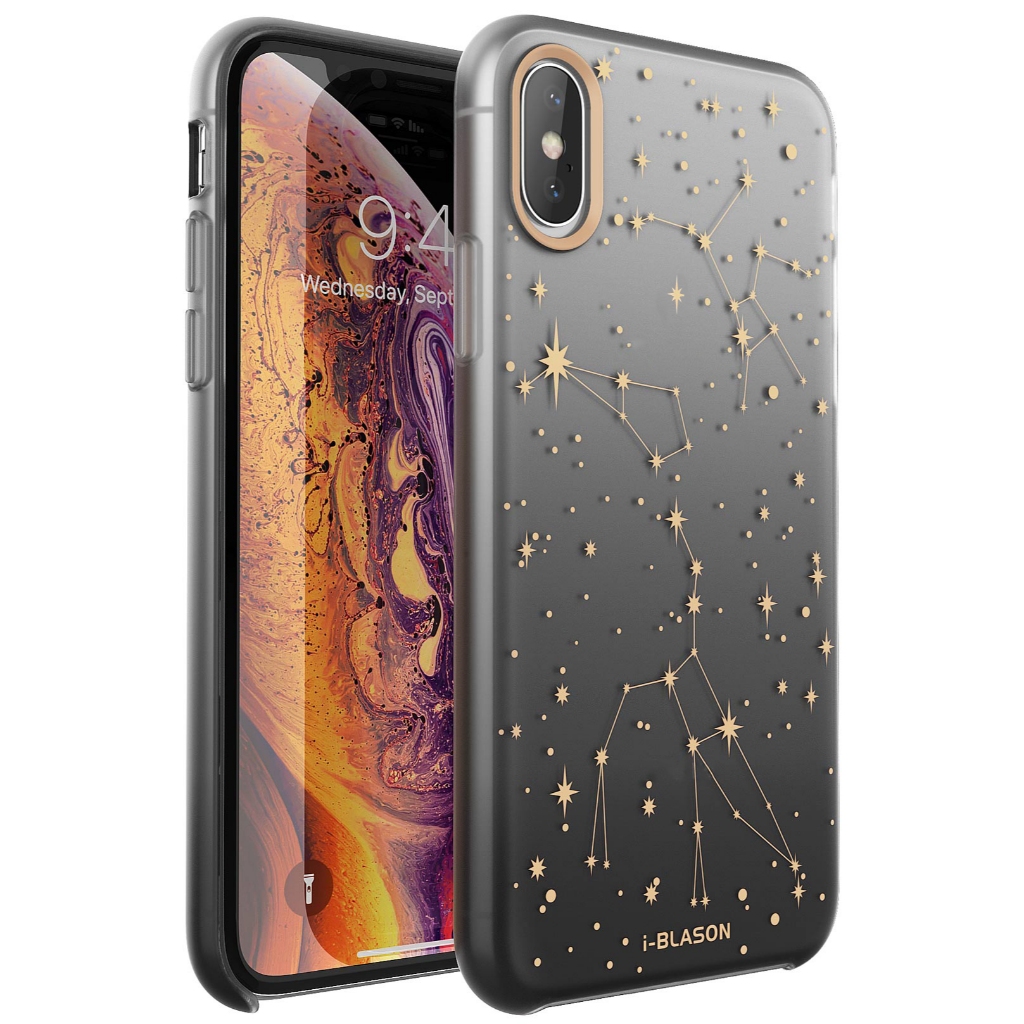 เคส I-Blason OMG สําหรับ iPhone XS / X 5.8 นิ้วปลอกซิลิโคนบาง TPU Liquid ยางนุ่มป้องกันกรณีฝาครอบ