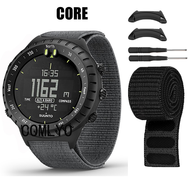 For Suunto Core ใหม่ สายนาฬิกาข้อมือไนล่อน แบบนิ่ม สําหรับ
