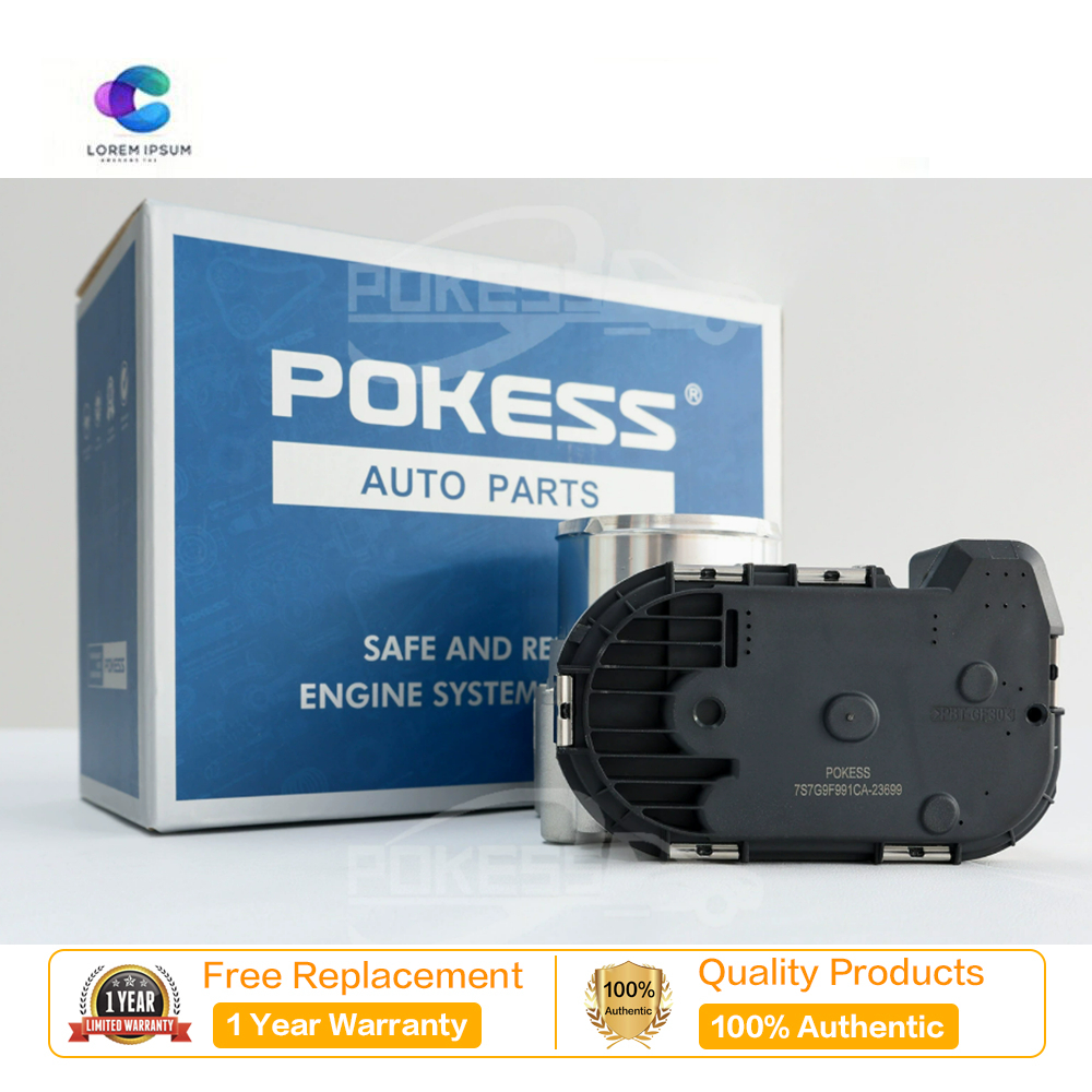 ใช้ได้กับวาล์วปีกผีเสื้ออิเล็กทรอนิกส์ Ford 1.6L DS7Z6A785F 977352 7S7G9F991CA