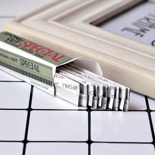 สแตนเลสมีดโกนคิ้วใบมีด 10 ชิ้นทิ้งคิ้วTrimmerใบมีดProfessional Facial Shaperใบมีดผู้หญิงแต่งหน้ากําจัดขนแต่งหน้าเครื่องมือความงาม