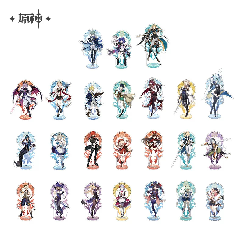 Sunsyea Genshin Impact สินค้าอย่างเป็นทางการ miHoYo เดิมแท้ Mondstadt Series อะคริลิค Venti Varka Durin Lohen