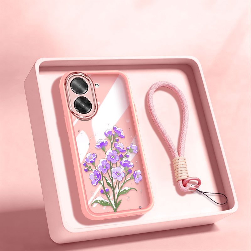 YBDเคสโทรศัพท์สําหรับRedmi A5 4G Turbo 4 Pro Xiaomi POCO F7 POCO C71 Minimalist Daisy Forget-Me-ไม่ด