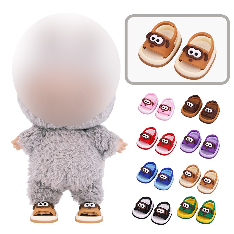 รองเท้าตุ๊กตา ขนาด 10–17 ซม. สําหรับตุ๊กตากีฬา รองเท้าแตะ อุปกรณ์เสริมของเล่น รองเท้าบ้านตุ๊กตา
