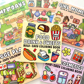 สมุดระบายสี หนังสือภาพวาดกราฟฟิตีเพื่อการศึกษา Doodles Book Colouring Book ผู้ใหญ่และวัยรุ่น คลายซิปวาดรูป สมุดระบายสีคลายเครียดหนา/หนังสือคลายเคร/ สมุดวาดเขียน