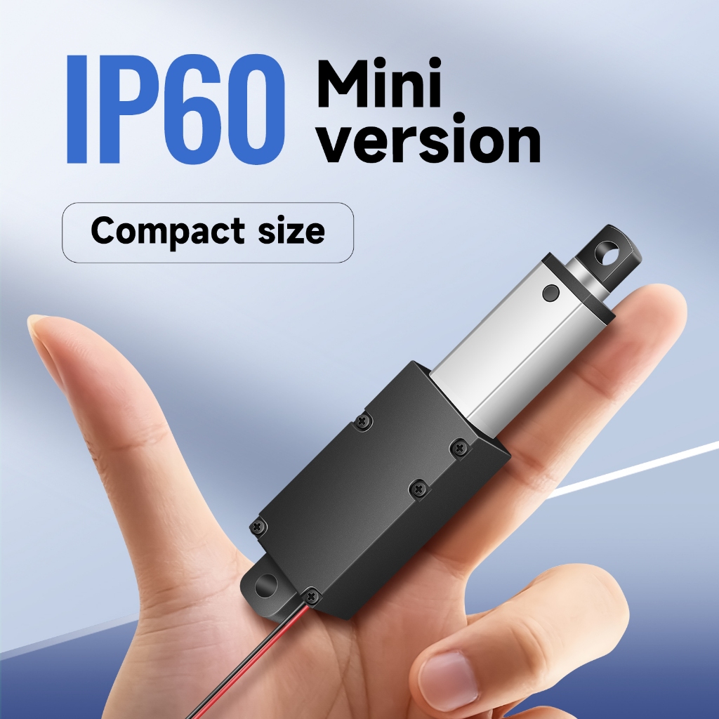 Linear actuator IP60 WR จังหวะ 10-200 มม.มินิไฟฟ้า Pusher Telescopic Rod 12 V ขนาดเล็กมินิ DC มอเตอร์จังหวะตรงยก Rod