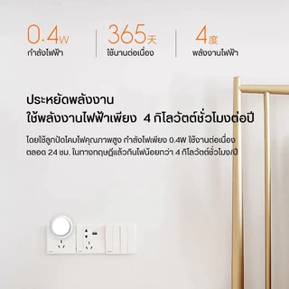 💡Mijia Plug Night Light 220Vไฟกลางคืนเซ็นเซอร์ประหยัดพลังงาน โคมไฟกลางคืน LED แสงนุ่มสบายตา สวิตช์สัมผัส หลอดไฟไฟหัวเตียง สําหรับห้องนอนเด็ก