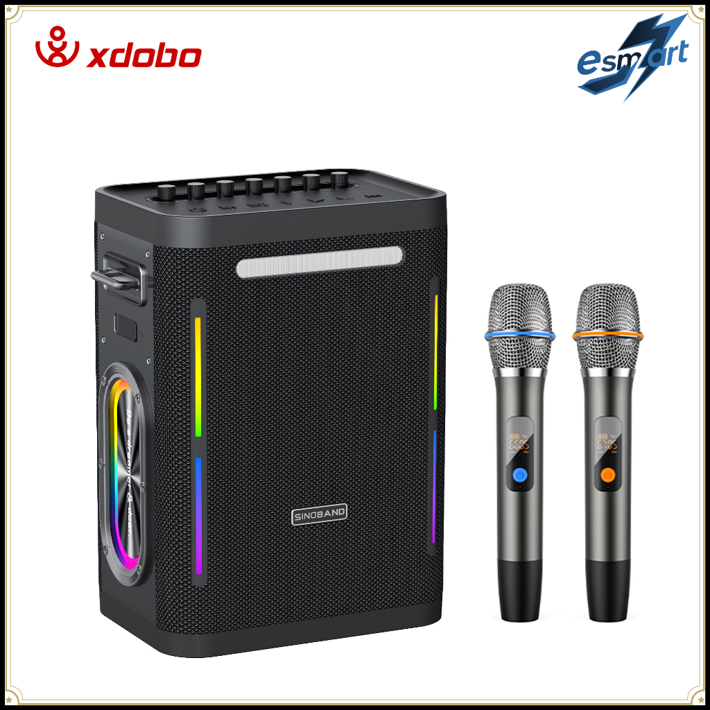 XDOBO Party 1981 300W High-power ลําโพงบลูทูธกลางแจ้งกันน้ําแบบพกพาคาราโอเกะปาร์ตี้ลําโพงเบส Caixa De Som 30000mAh