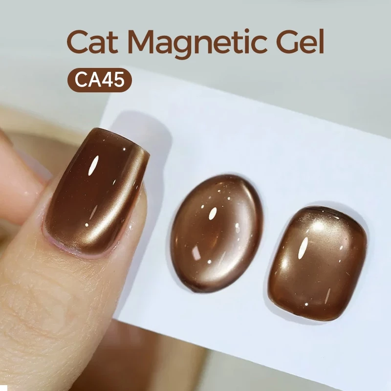 【Local】UR SUGAR 15ml สีน้ําตาลน้ํา LIght Cat Eye Gel ยาทาเล็บประกาย Glitter Magnetic UV Gel Soak Off LED เล็บเล็บ