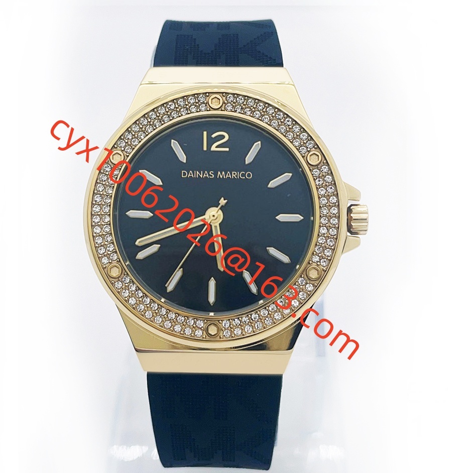สไตล์นาฬิกาสุภาพสตรีพร้อมวงเหล็ก เทปยาง MK7281 MK7282 MK7335 MK7336 MK7337 MK7338 MK7339 37mm
