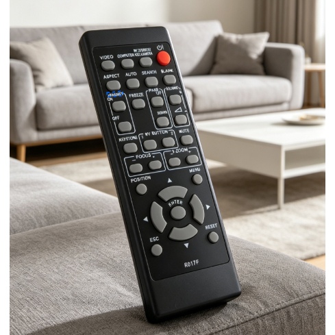 Hitachi โปรเจคเตอร์ระยะไกล R017F รุ่น BZ-1 CP-A221N CP-A222WN CP-A301N CP-A302WN CP-A352WN CP-AW2519