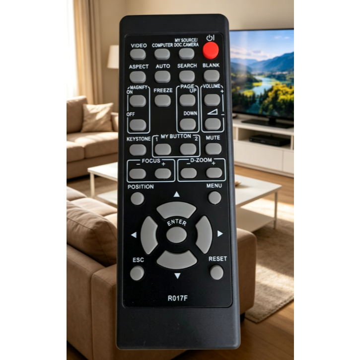 Hitachi โปรเจคเตอร์ระยะไกล R017F รุ่น BZ-1 CP-A221N CP-A222WN CP-A301N CP-A302WN CP-A352WN CP-AW2519