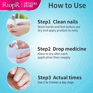 RtopR【FDA】 น้ำมันบำรุงเล็บสารสกัดขิง - เซรั่มบำรุงเล็บที่มีวิตามิน C และกรดไฮยาลูโรนิก ช่วยบำรุงเล็บให้เงางาม ดูแลขอบ ป้องกันการเกิดหนังหนาและซ่อมแซมที่แตกหักและเสียหาย ขนาด