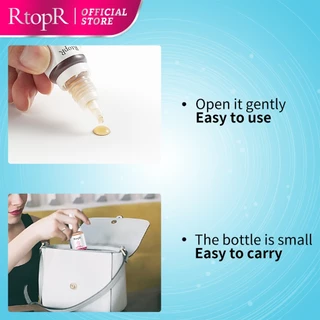 RtopR【FDA】 น้ำมันบำรุงเล็บสารสกัดขิง - เซรั่มบำรุงเล็บที่มีวิตามิน C และกรดไฮยาลูโรนิก ช่วยบำรุงเล็บให้เงางาม ดูแลขอบ ป้องกันการเกิดหนังหนาและซ่อมแซมที่แตกหักและเสียหาย ขนาด