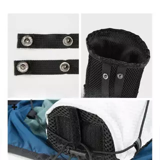 Prettyia Trekking Pole Carry Bag น้ำหนักเบา กันน้ำ โพลีเอสเตอร์ พับได้ เหมาะสำหรับการเดินป่าและใช้เป็นอุปกรณ์เสริม