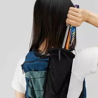 Prettyia Trekking Pole Carry Bag น้ำหนักเบา กันน้ำ โพลีเอสเตอร์ พับได้ เหมาะสำหรับการเดินป่าและใช้เป็นอุปกรณ์เสริม