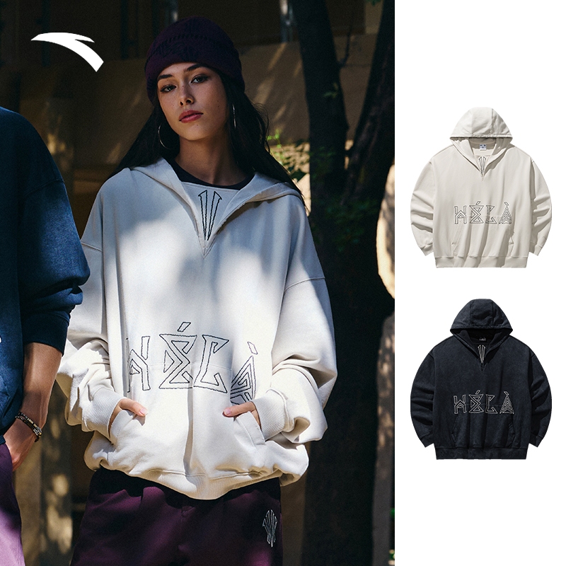 ANTA Unisex Kyrie Ivring Sports เสื้อฮู้ดทรงหลวม 972611709