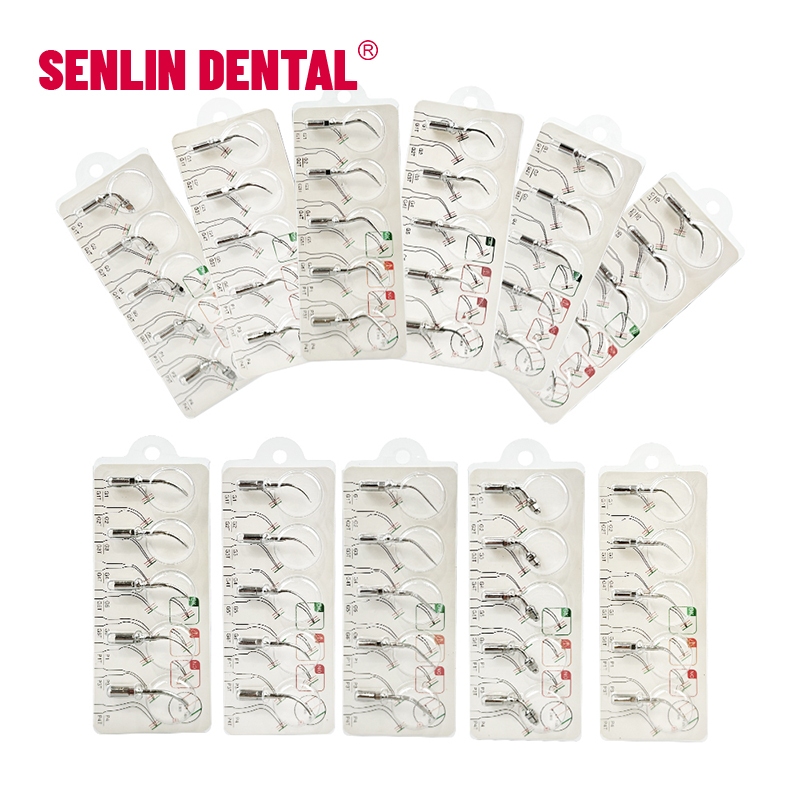 5pcs ทันตกรรม Scaler เคล็ดลับ Fit สําหรับ EMS นกหัวขวาน Ultrasonic Scaler Handpiece G1-G6 P1 P3 Scal