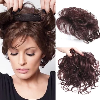 JJZ ทอผม วิกทอผม วิกผม ขาว ปุยฟู เกาหลี ทอผมลอนสั้น ปกปิดขาว เพิ่มวอลลุ่ม Wig