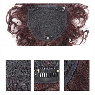 JJZ ทอผม วิกทอผม วิกผม ขาว ปุยฟู เกาหลี ทอผมลอนสั้น ปกปิดขาว เพิ่มวอลลุ่ม Wig