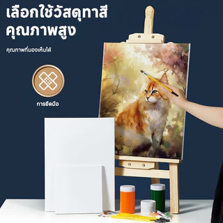 เฟรมผ้าใบ ผ้าใบ ภาพวาดผ้าใบ เฟรมภาพวาด ทําเอง ผ้าฝ้าย คุณภาพสูง จิ๋ว (ผ้าฝ้าย) Renaissance เฟรมผ้าใบ ผ้าใบแคนวาส สำหรับงาน เหมาะสำหรับภาพวาดสีน้ำมันและสีอะคริล