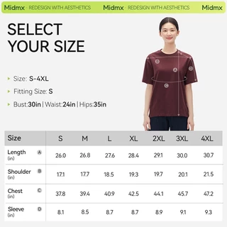 【HOT SALE】MIDMX เสื้อยืด ผ้าคอตตอน 2026 แขนสั้น แขนสั้น คอกลม ไม่ย้วย ไม่หด ผ้าหนาทรงสวย ยับยาก รีดง่าย แฟชั่นฤดูร้อน COD