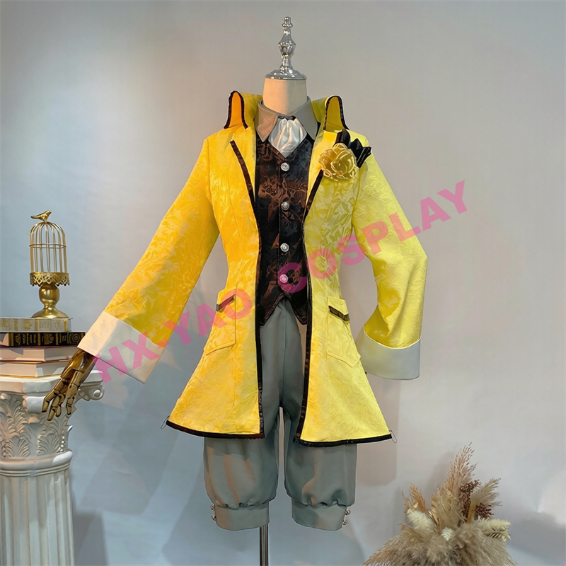 【HX-YAO】Servant of Evil cos Kagamine Len Akumetsu no Musume คอสเพลย์เครื่องแต่งกาย Kagamine Rin /Len อะนิเมะเครื่องแต่งกาย