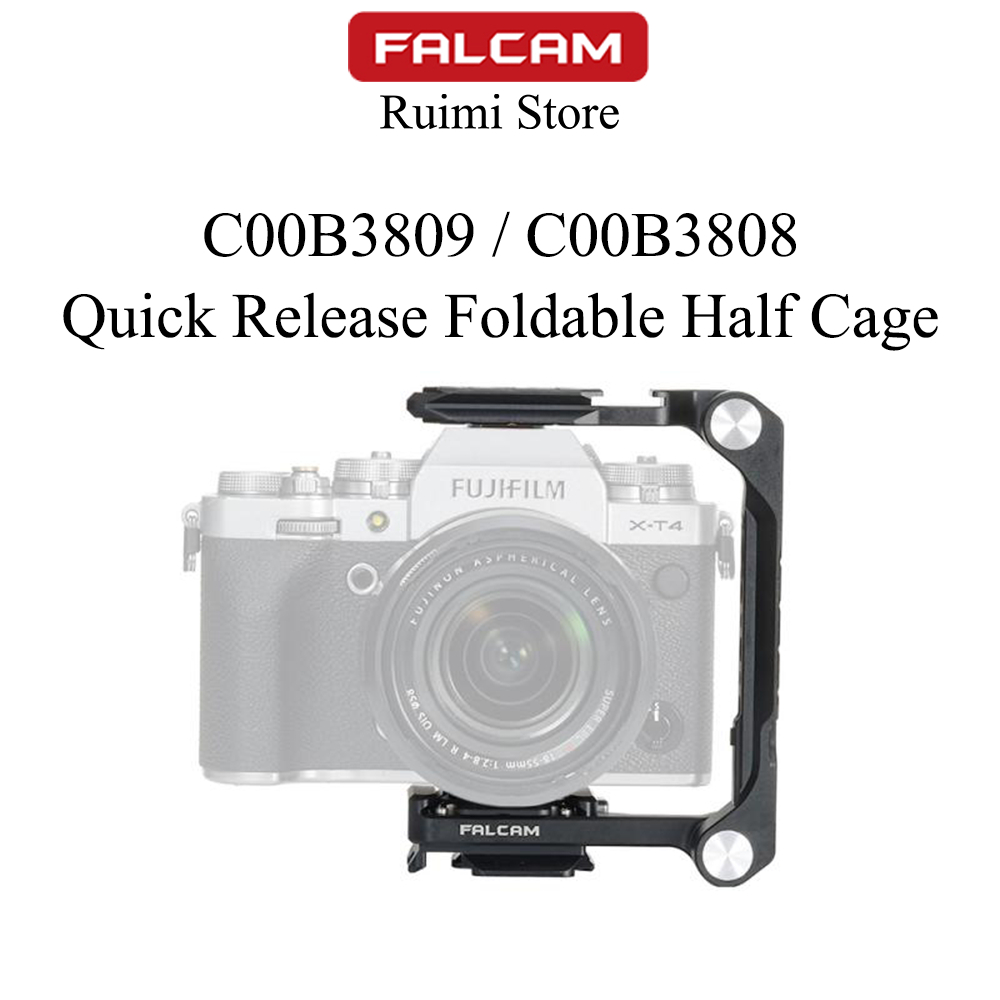 Falcam F22&F38&F50 ชุดกรงครึ่งพับได้แบบปลดเร็ว 3809 3808