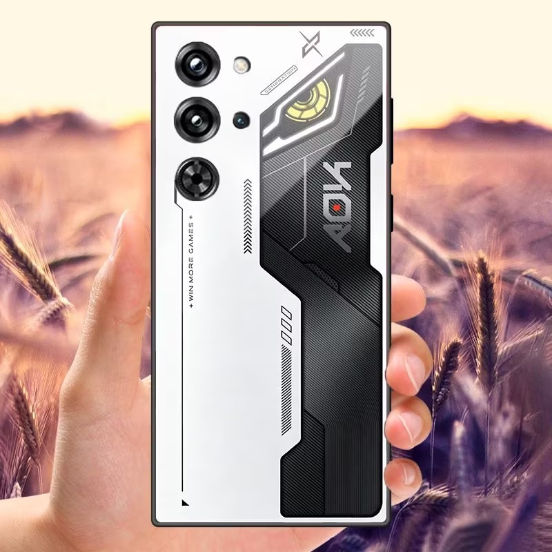 สําหรับ Nubia Red Magic 10 Pro กรณี RedMagic 10S Pro Plus กระจกนิรภัยปกหลัง Red Magic 10 Pro + แก้วเ