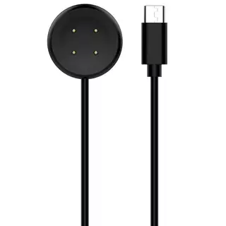 USB/TYPE C สายชาร์จเร็วสําหรับ Fitbit smartwatch Sense 1/2 Versa 3/4 สายชาร์จสําหรับแท่นชาร์จ Cradle