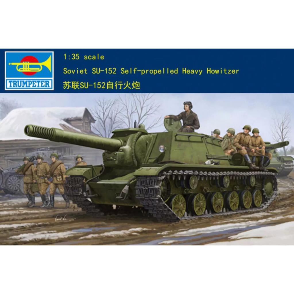 Trumpeter 1/35 01571 SU-152 Self-propelled Heavy Howitzer