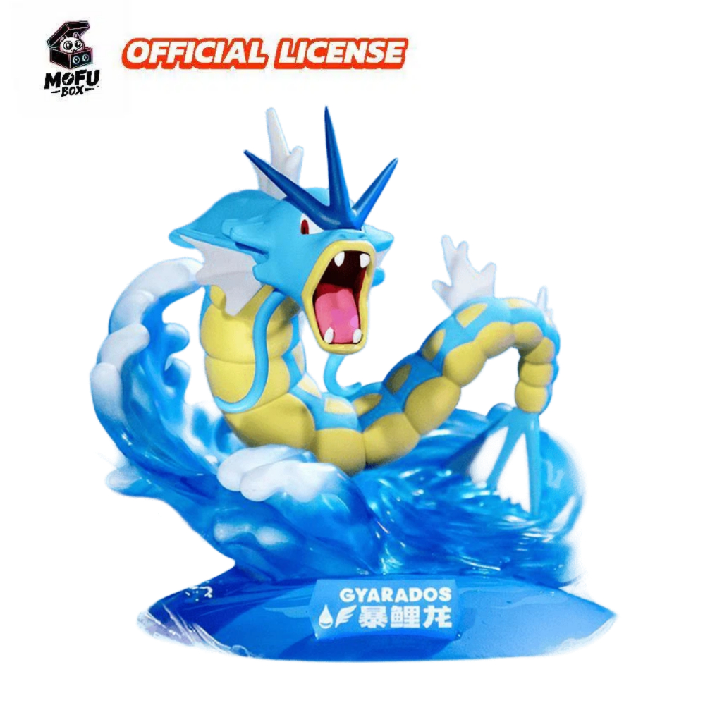 FUNISM Pokemon Carp King เครื่องประดับทําด้วยมือปลาคาร์พมังกรตุ๊กตากล่องตาบอดของเล่น