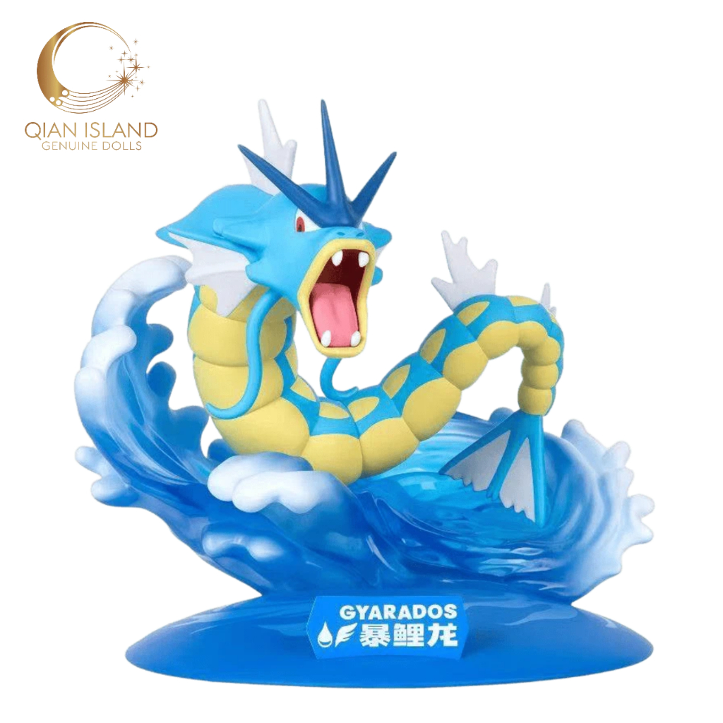 FUNISM Pokemon Carp King เครื่องประดับทํามือปลาคาร์พรุนแรงตุ๊กตามังกรของเล่นกล่องตาบอด