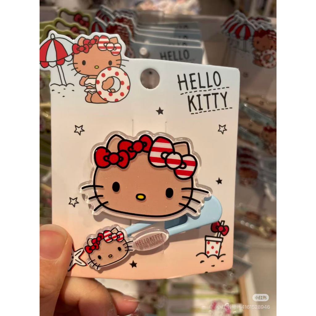 Miniso & Hello kitty กิ๊บติดผมคอลเลคชั่นหน้าร้อน