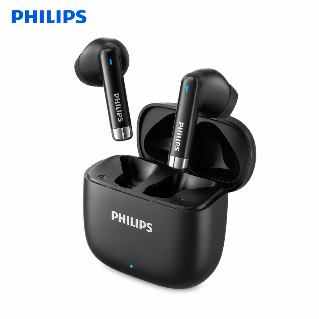 [สปอตประเทศไทย]  Philips TAT1020 บลูทู ธ 6.0 รุ่น AI โทรลดเสียงรบกวนพร้อมไมโครโฟนชุดหูฟังกีฬาสําหรับเล่นเกมที่มีความหน่วงต่ํา รูปที่ 9