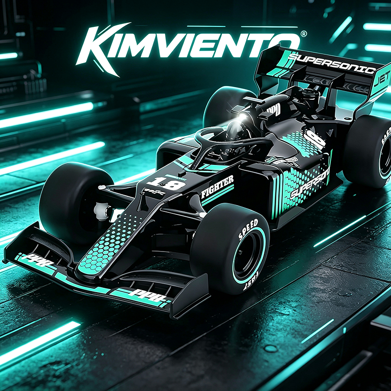 KIMVIENTO F1 Spray Wireless Remote Control Car, RC Racing Toy Model, Awesome Birthday Gift for Boys 