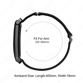 อุปกรณ์เสริมสร้อยข้อมือแบบห่วงยางยืดสายรัดไนลอนสําหรับ Google Fitbit Air