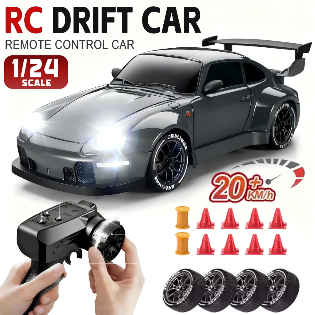 1/24 Full Scale 4WD RC Drift รถ Limited Edition 933 รีโมทคอนโทรล Race รถจําลองรถสปอร์ตของขวัญของเล่น