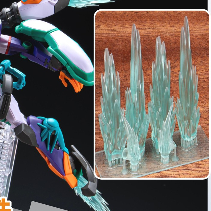 TAS HG 1/144 gMS-k GFreD GQuuux 3D Printing Upgrade Parts / Spray Type Effect Parts (ไม่รวมชุด)