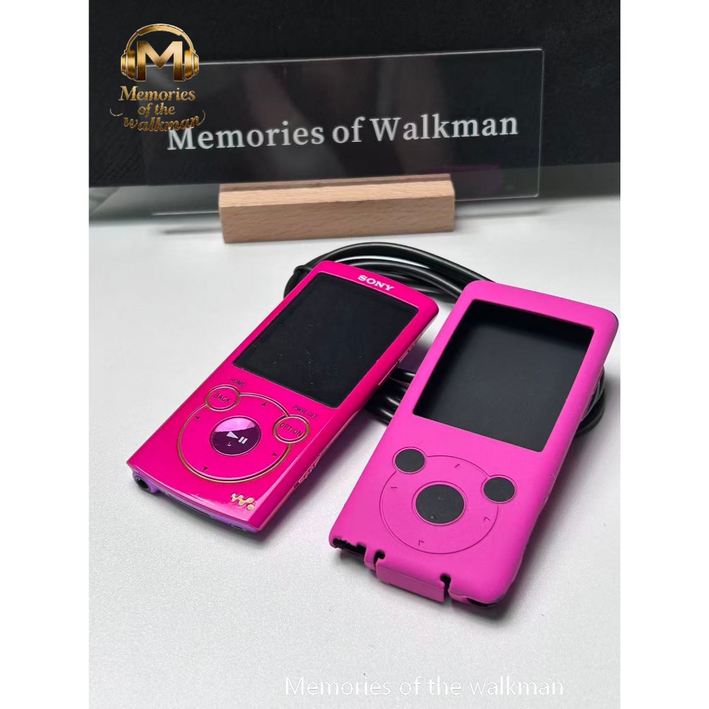 สีชมพู - เครื่องเล่น Sony NW-S764 (8GB) Mp4/MP3 ระบบภาษาอังกฤษหรือญี่ปุ่น มาพร้อมการส่งสัญญาณ Blueto