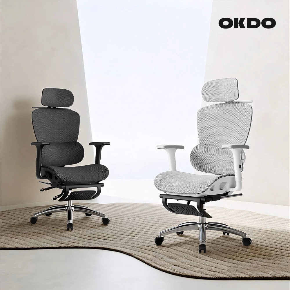 OKDO Balance Ⅱ เก้าอี้สุขภาพ ปรับเอนได้ 165° เก้าอี้เกมมิ่ง นั่งสบาย ตาข่ายระบายอากาศ ตาข่ายไฮเทค Ergonomic chair ปรับความสูงได้ 3 ปี thumbnail 3